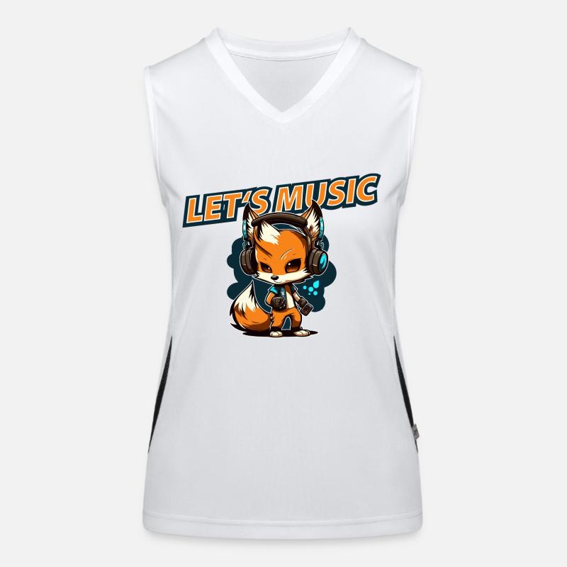 Music Fox Women's Functional Contrast Tank Top