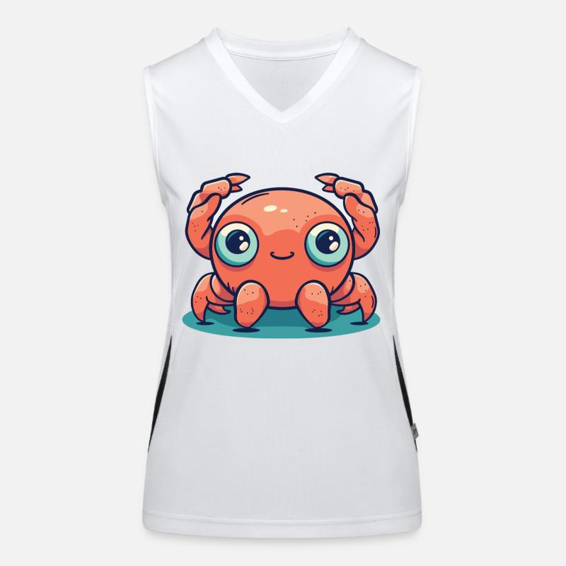 Crab Women's Functional Contrast Tank Top