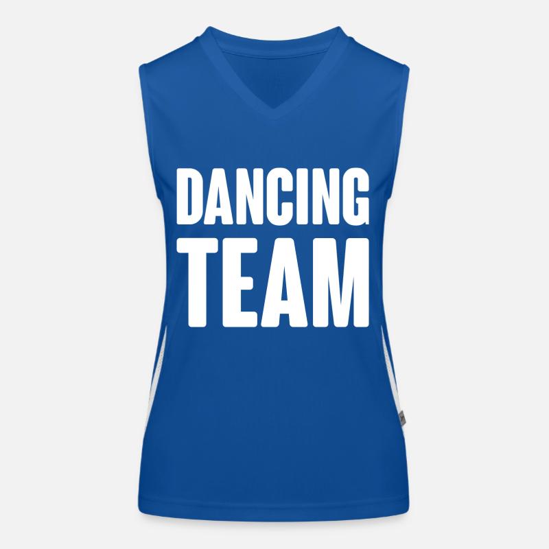 Dancing Team Women's Functional Contrast Tank Top