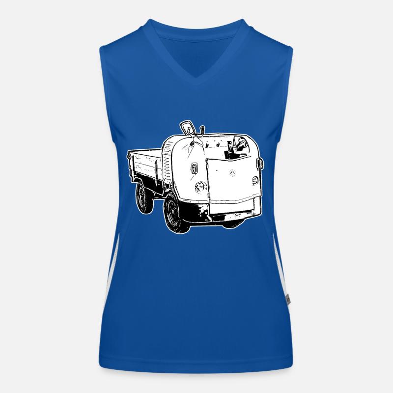 Multicar M21 Multicar Nouvelle fourmi diesel Multricar Débardeur respirant contrasté Femme