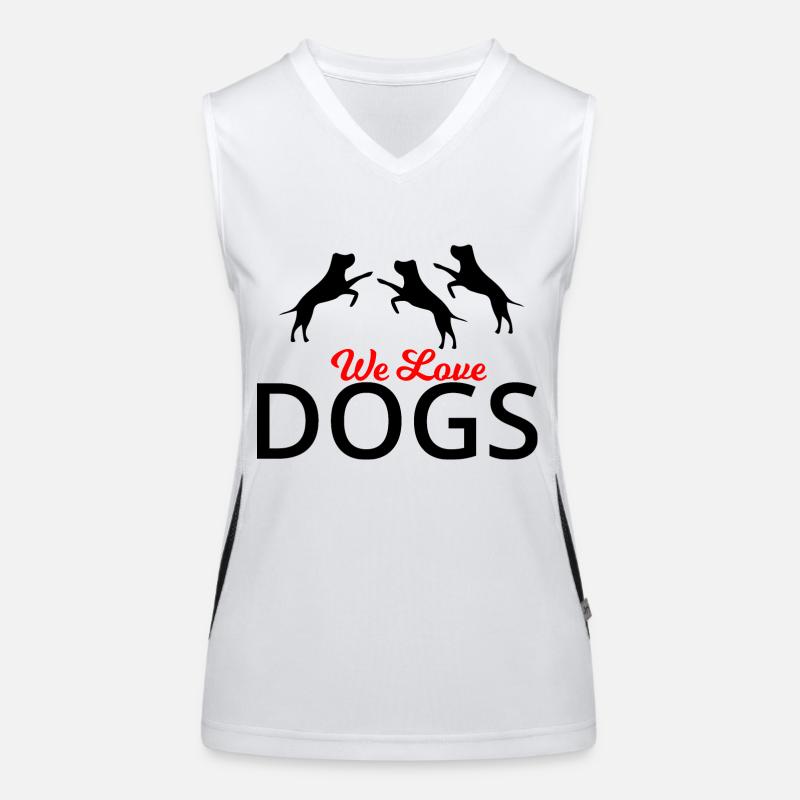 Hund Dog Women's Functional Contrast Tank Top