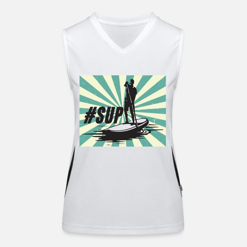 SOUPER Débardeur respirant contrasté Femme