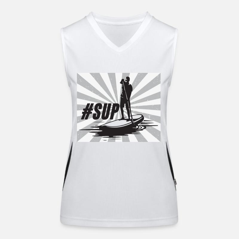 SUP Funktionelles Kontrast-Tank Top für Frauen