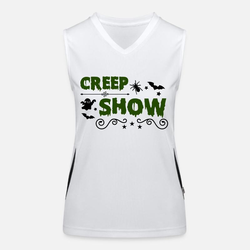 Spectacle de creep Débardeur respirant contrasté Femme
