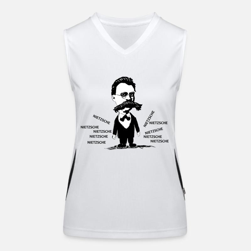 Nietzsche Women's Functional Contrast Tank Top