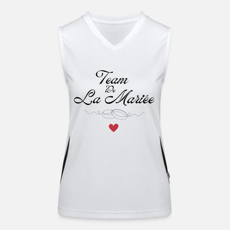 Bride Team - Bride Team Women's Functional Contrast Tank Top