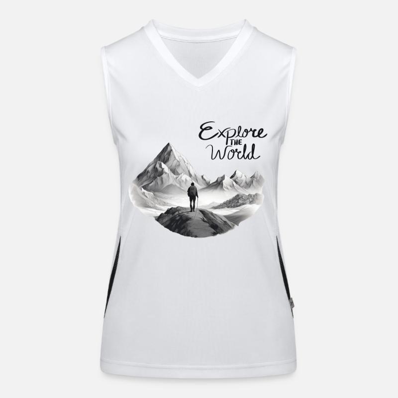 Explore Women's Functional Contrast Tank Top