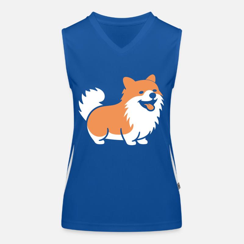 Spitz Débardeur respirant contrasté Femme