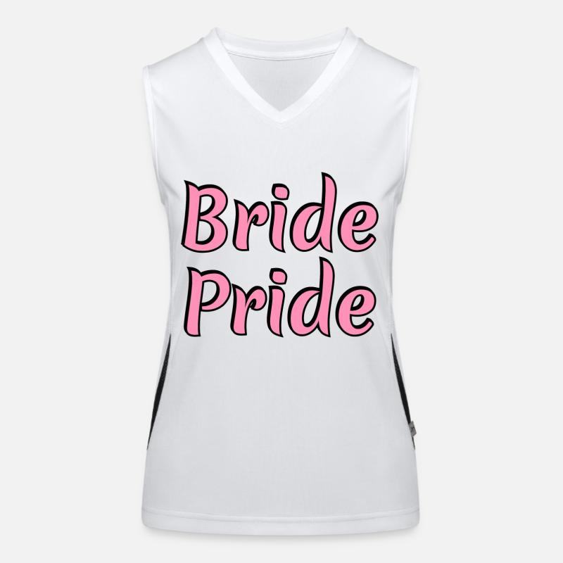 Bride Pride Women's Functional Contrast Tank Top