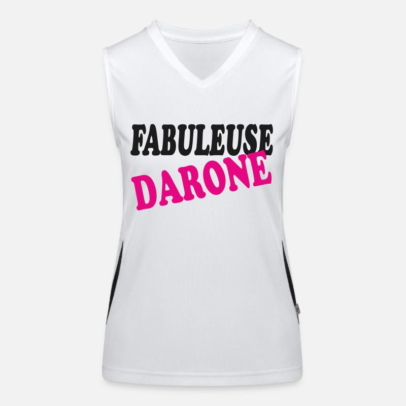 FABELHAFTER DARONE Funktionelles Kontrast-Tank Top für Frauen