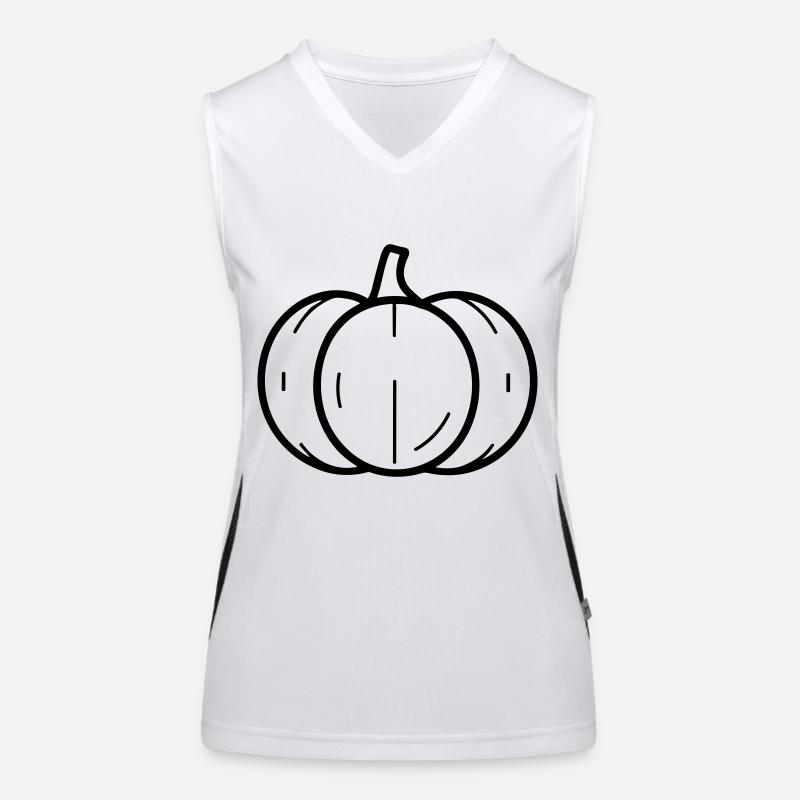 pumpkin Women's Functional Contrast Tank Top