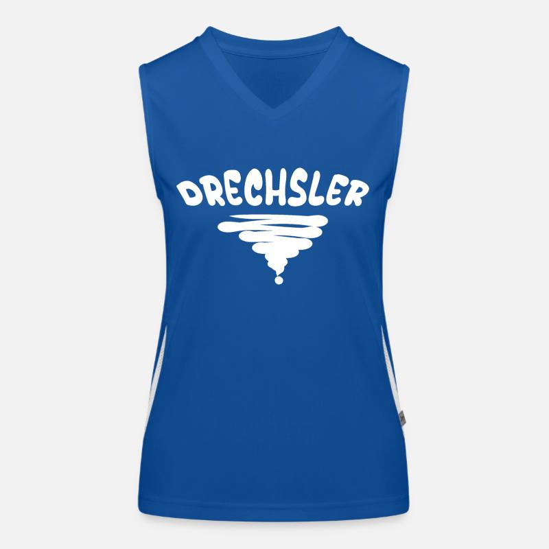 Beruf Drechsler Funktionelles Kontrast-Tank Top für Frauen