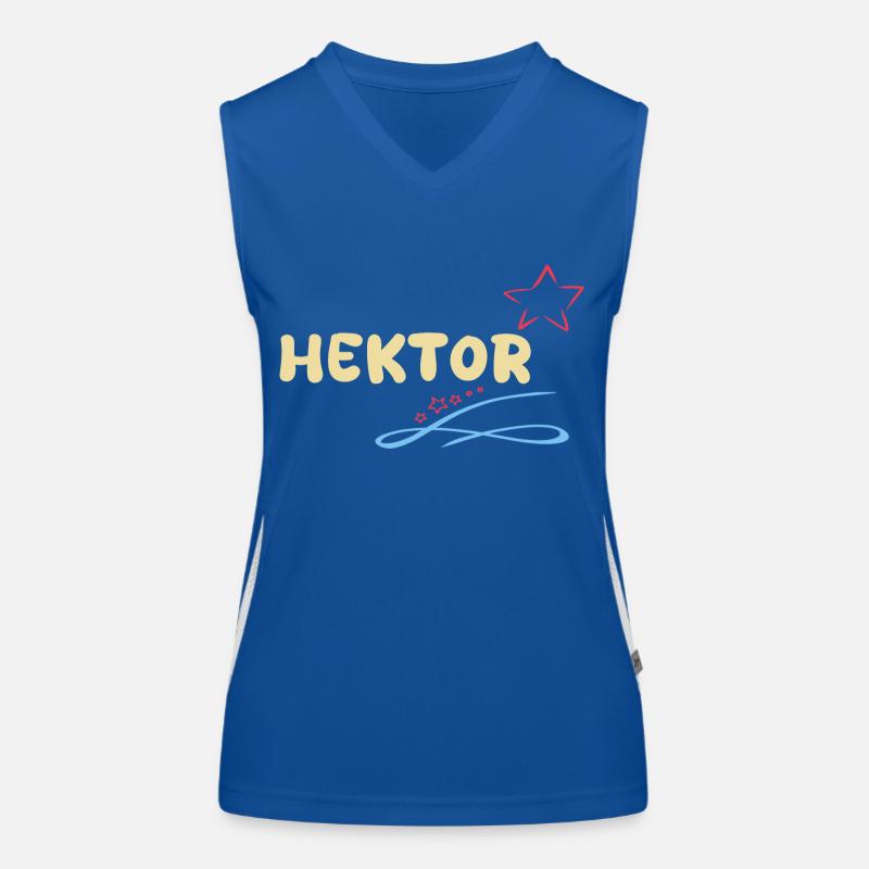 Geschenk Hektor Funktionelles Kontrast-Tank Top für Frauen
