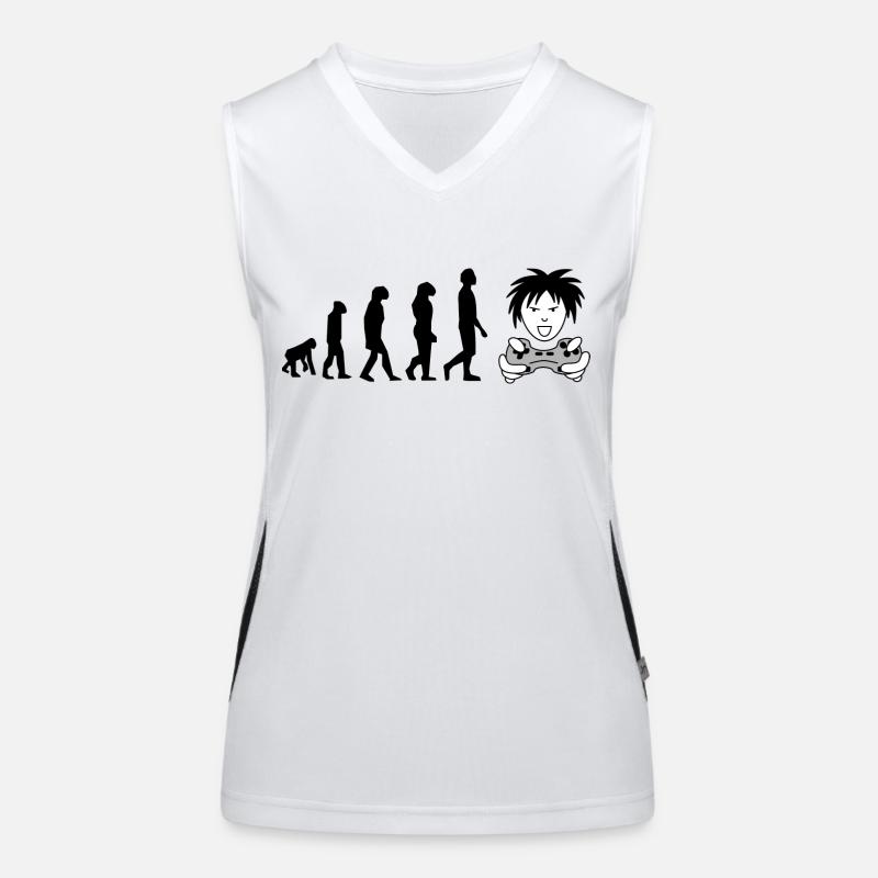 evolution gamer Débardeur respirant contrasté Femme