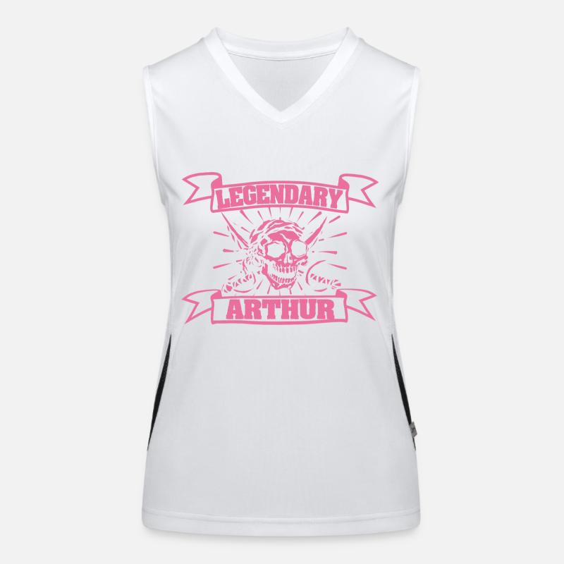 Fasching Arthur Funktionelles Kontrast-Tank Top für Frauen