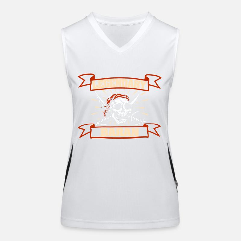 Fasching Baran Funktionelles Kontrast-Tank Top für Frauen