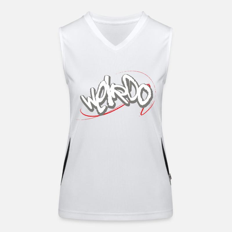 Weirdo Funktionelles Kontrast-Tank Top für Frauen