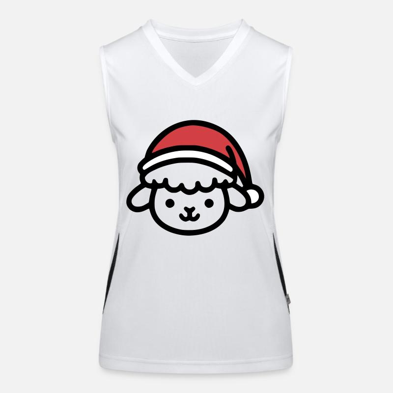 Noël Mignon Mouton Débardeur respirant contrasté Femme