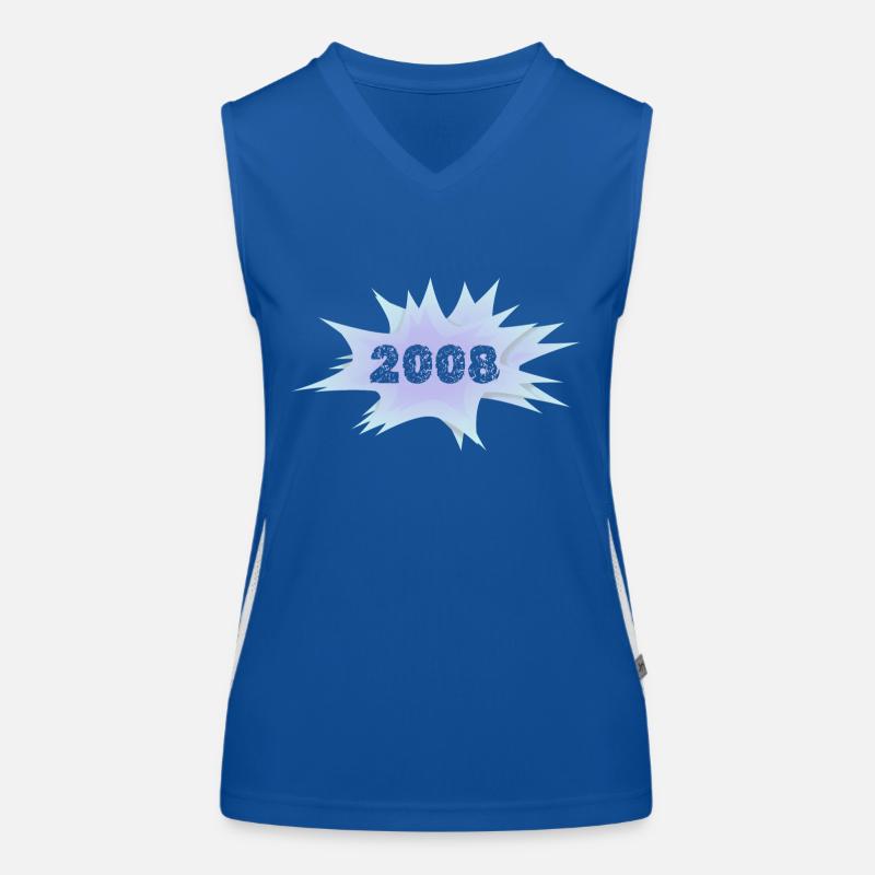 Comic 2008 Funktionelles Kontrast-Tank Top für Frauen