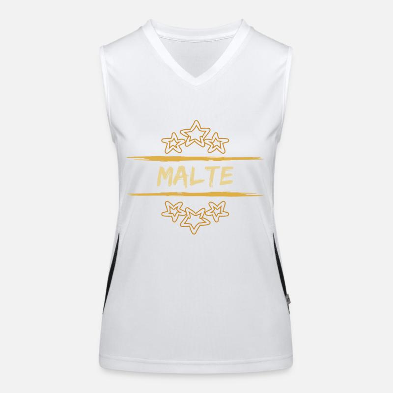 Malte as Malte Women's Functional Contrast Tank Top