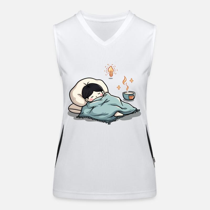 ENERGY SAVING MODE Women's Functional Contrast Tank Top