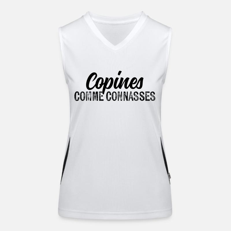 girlfriends as Women's Functional Contrast Tank Top