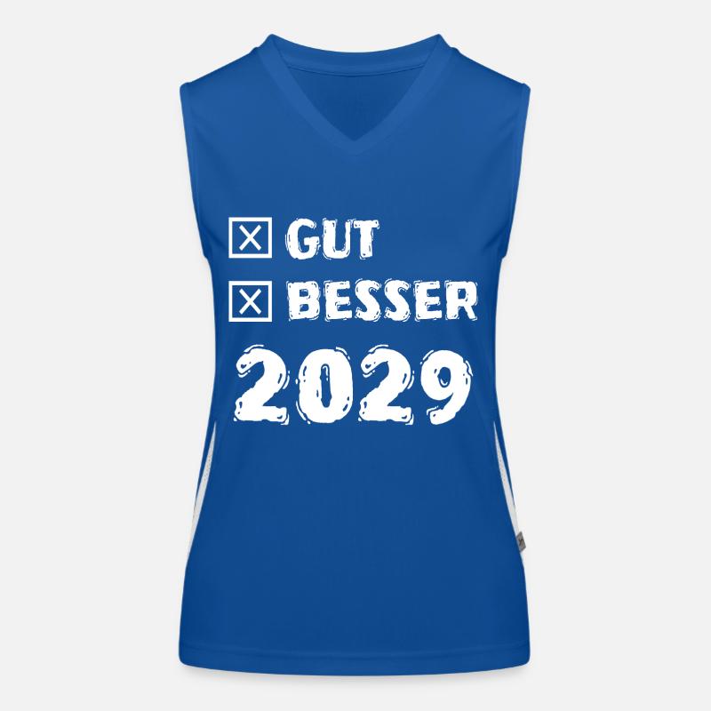 Year 2029 Women's Functional Contrast Tank Top
