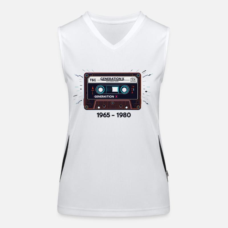 generation x Funktionelles Kontrast-Tank Top für Frauen