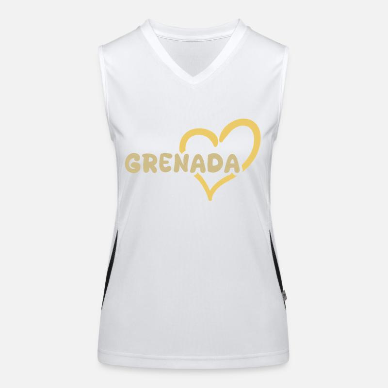 Grenade Grenade Débardeur respirant contrasté Femme