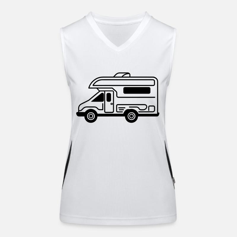 Wohnmobil Funktionelles Kontrast-Tank Top für Frauen
