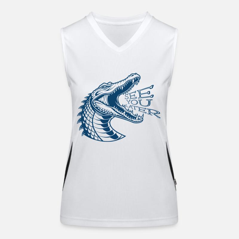 See you later Women's Functional Contrast Tank Top