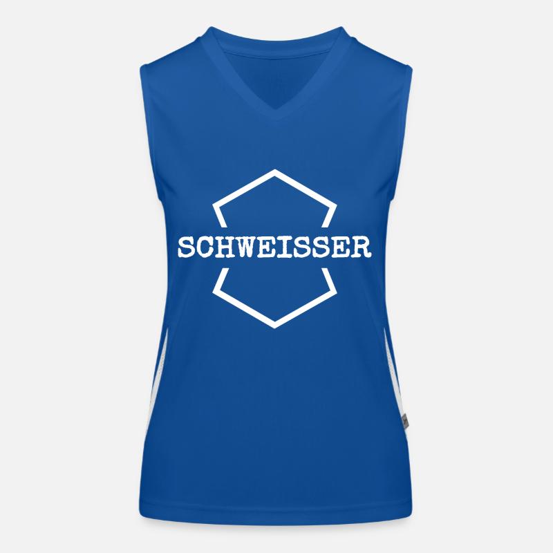 Arbeit Schweisser Funktionelles Kontrast-Tank Top für Frauen