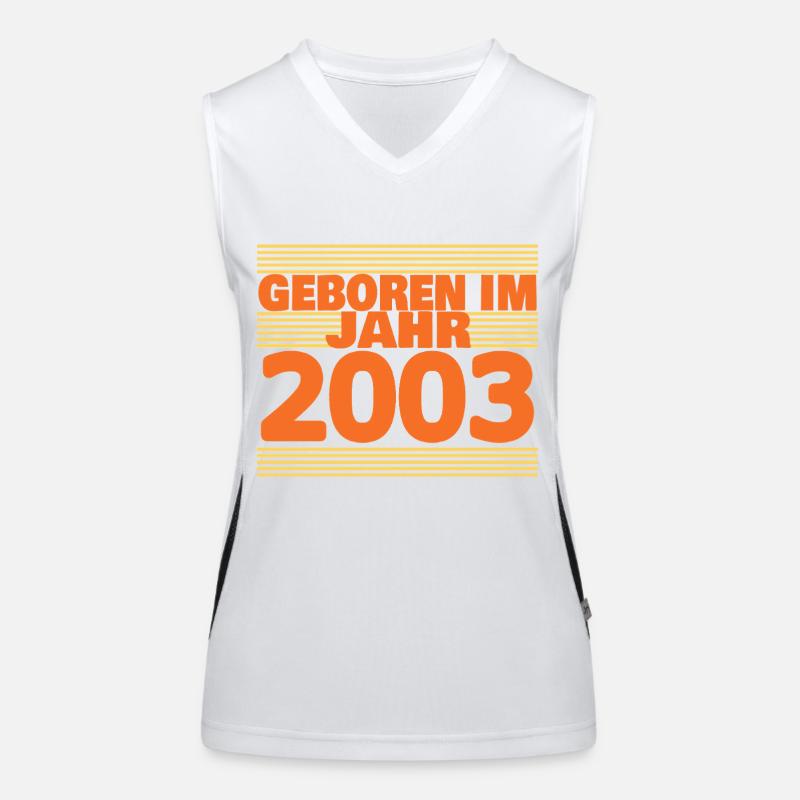 im 2003 Funktionelles Kontrast-Tank Top für Frauen