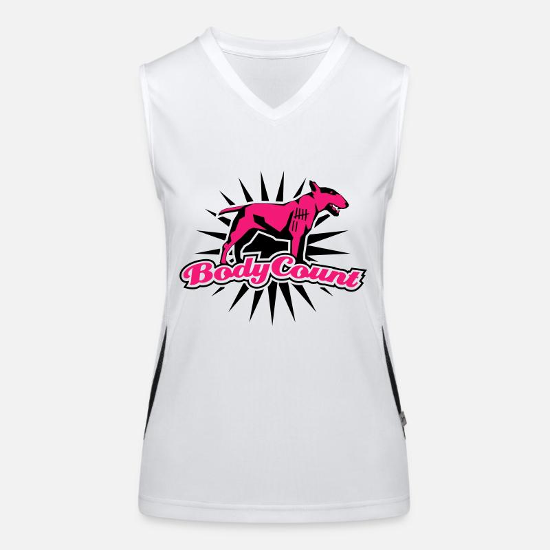 BodyCount Funktionelles Kontrast-Tank Top für Frauen