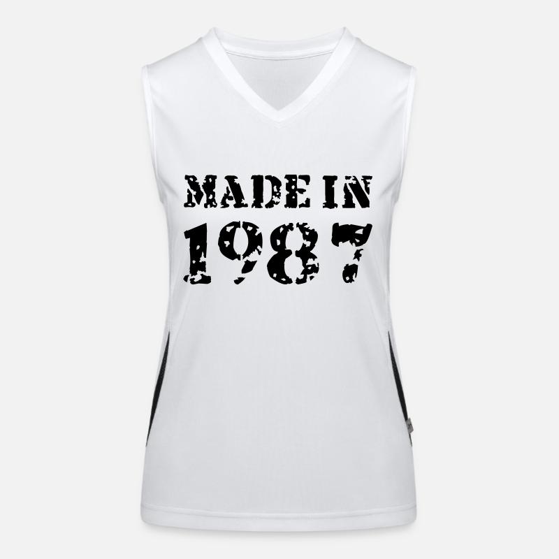 Made in 1987 Débardeur respirant contrasté Femme
