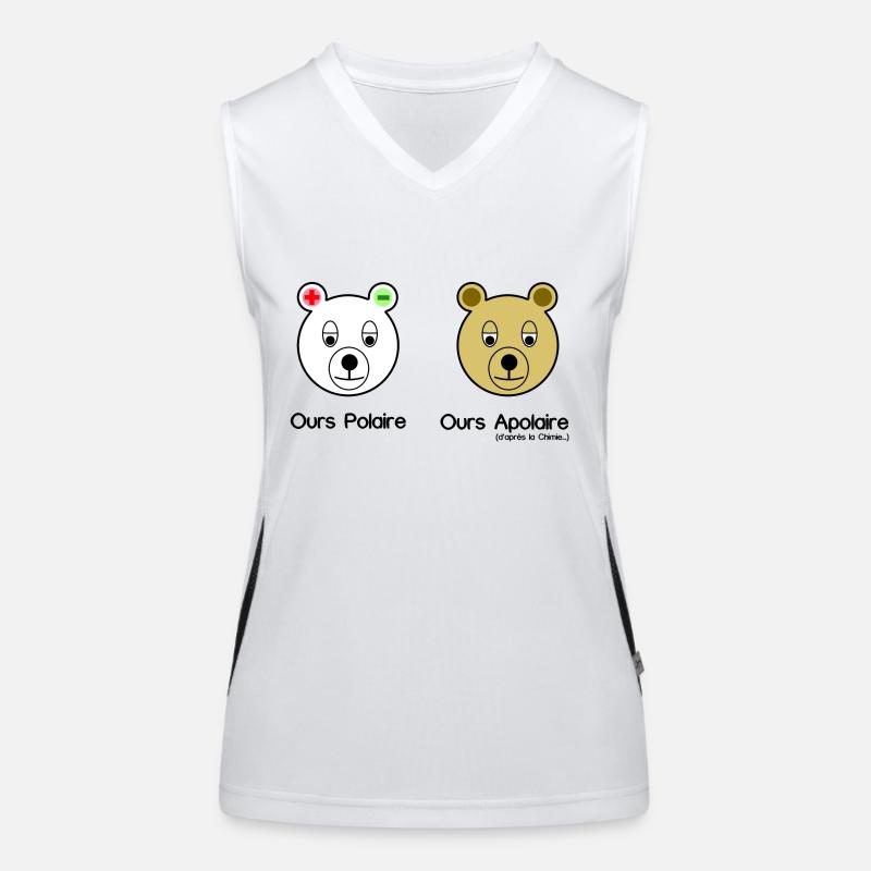 Polar Bear Women's Functional Contrast Tank Top