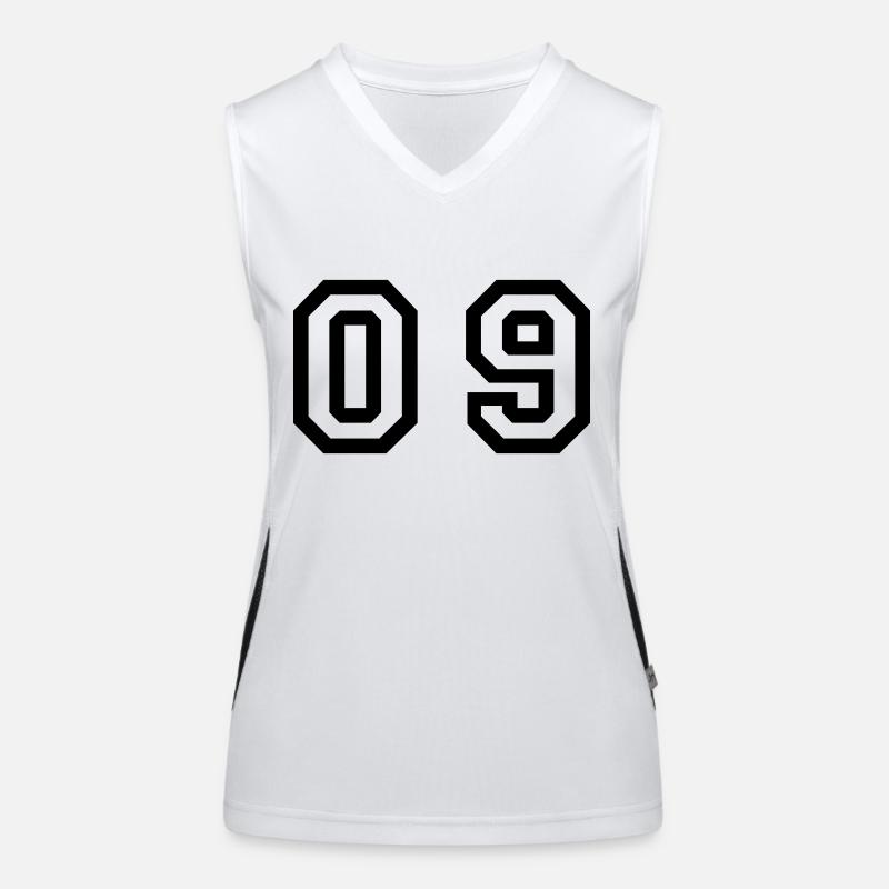 number - 09 - zero nine Women's Functional Contrast Tank Top