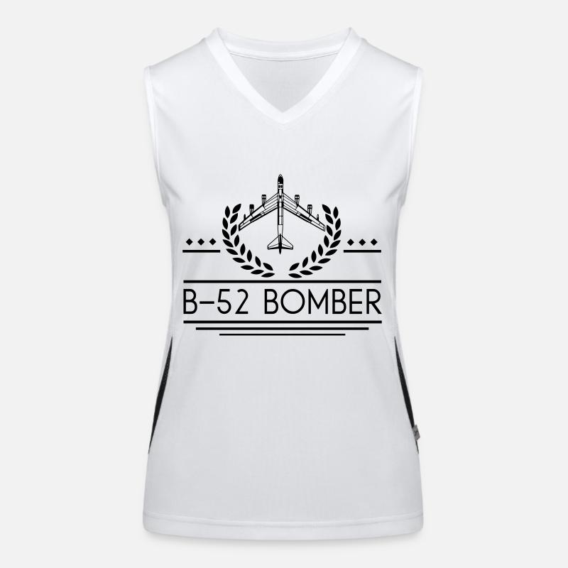 b52 bomber Débardeur respirant contrasté Femme