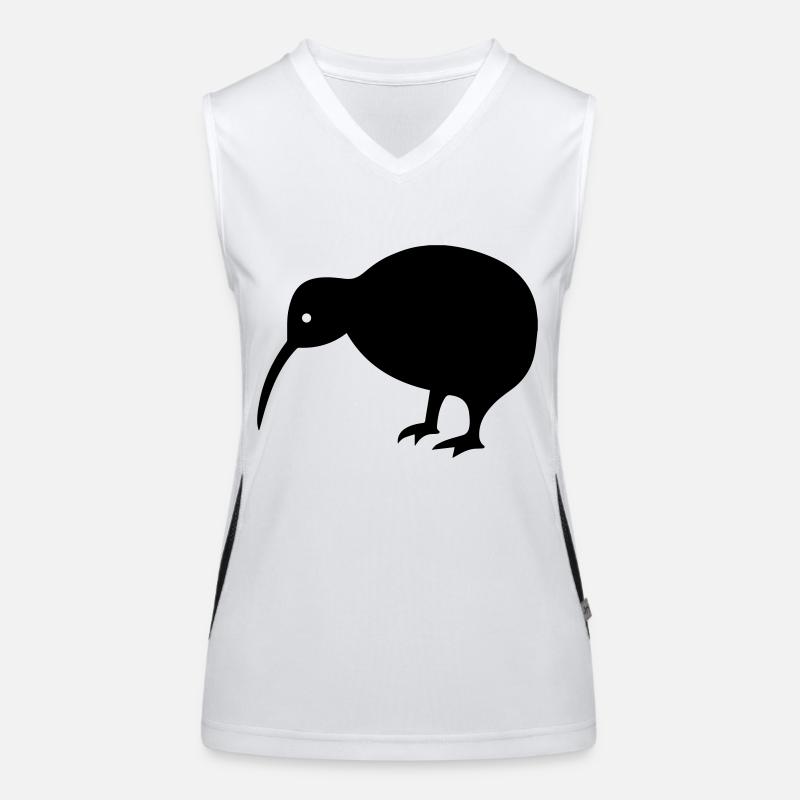 Kiwi Funktionelles Kontrast-Tank Top für Frauen