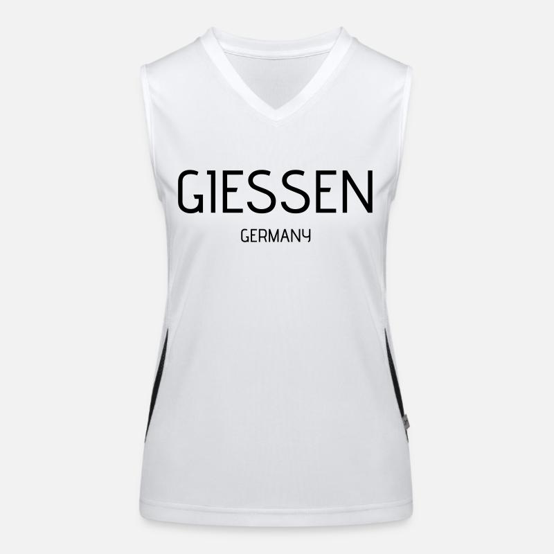 Giessen Funktionelles Kontrast-Tank Top für Frauen