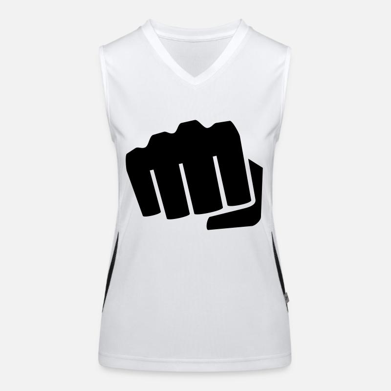 poing Débardeur respirant contrasté Femme