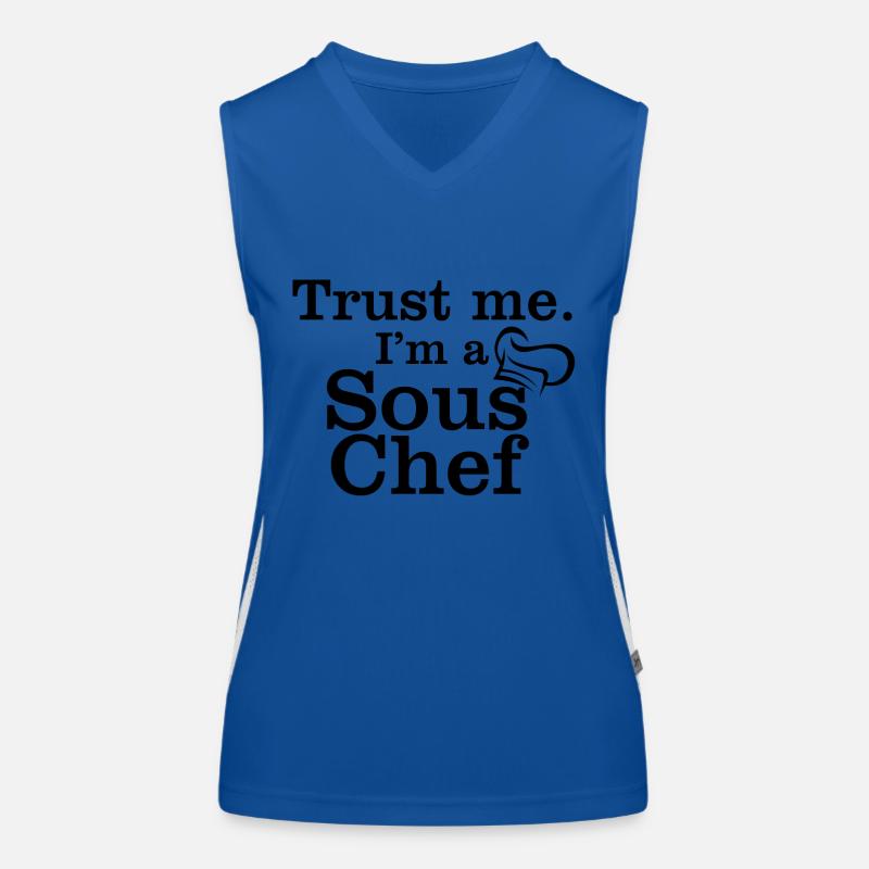 sous-chef Débardeur respirant contrasté Femme