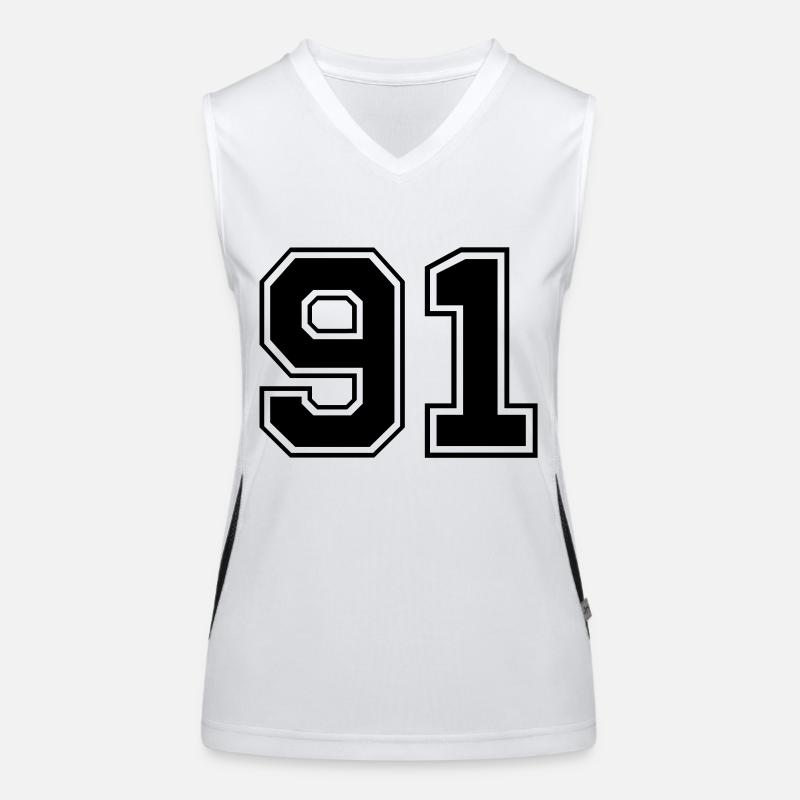 91 Funktionelles Kontrast-Tank Top für Frauen