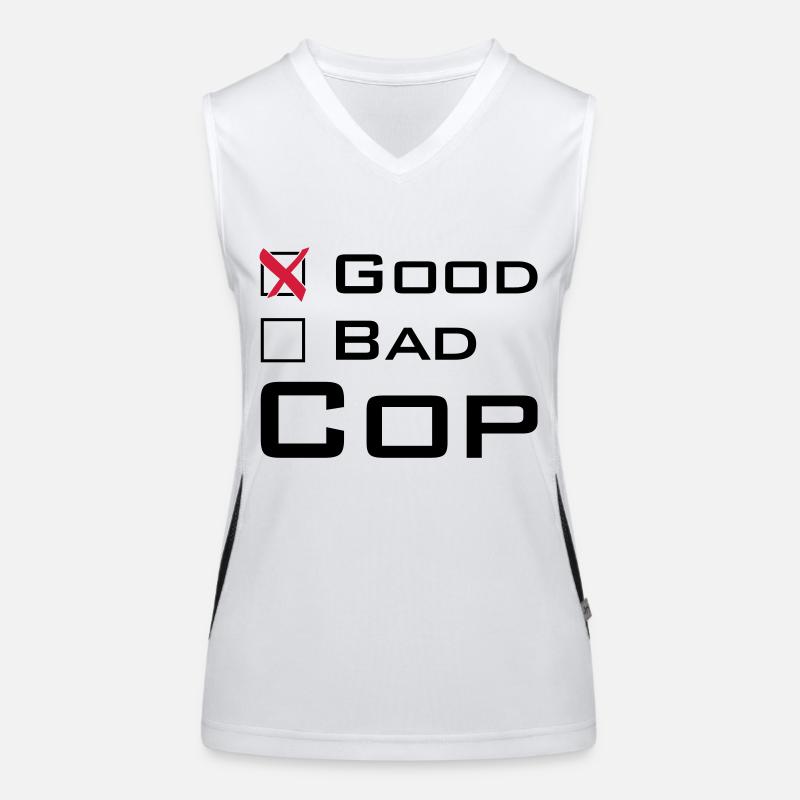 Good Cop Funktionelles Kontrast-Tank Top für Frauen