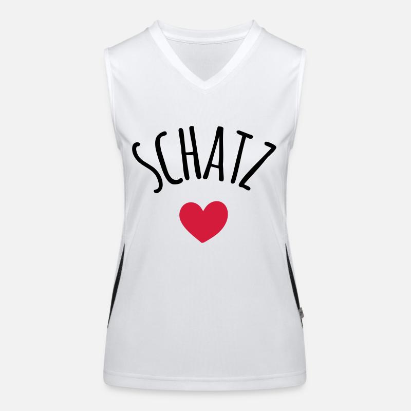 Schatz Funktionelles Kontrast-Tank Top für Frauen