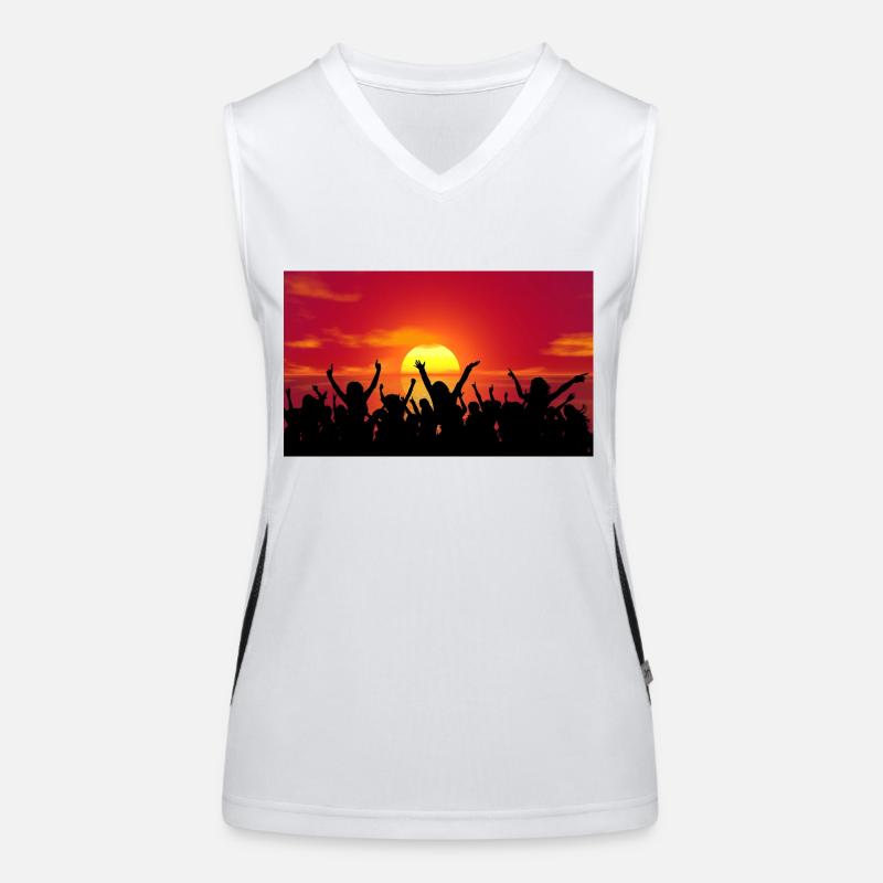 célébration Débardeur respirant contrasté Femme