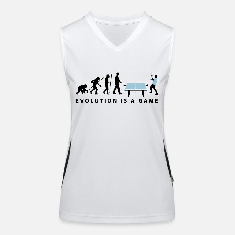 evolution_table_tennis_072012_c_2c Funktionelles Kontrast-Tank Top für Frauen
