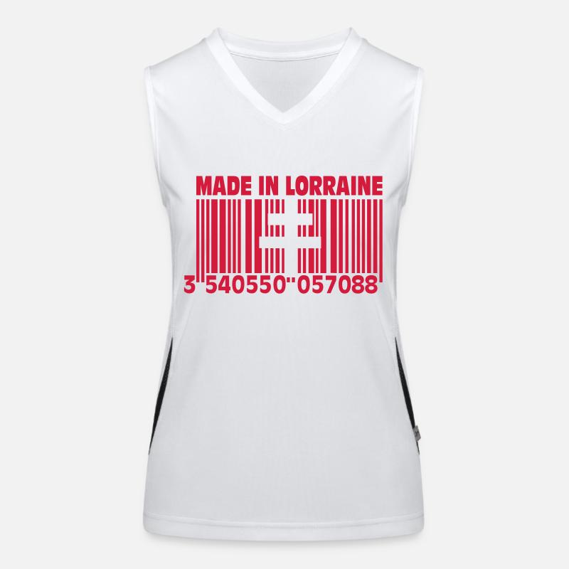 Made in Lorraine II Débardeur respirant contrasté Femme