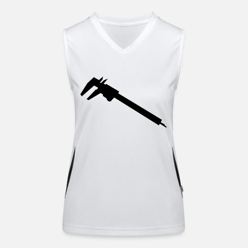 Kaliber_g1 Funktionelles Kontrast-Tank Top für Frauen