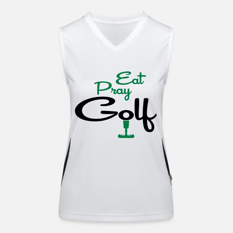 golf Débardeur respirant contrasté Femme